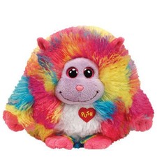 TY Monstaz - WILLY the Tie-Dyed Monster (Medium Size - 8 inch) - MWMTs