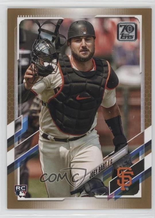 2021 Topps Gold 1242/2021 Joey Bart #12 sq1
