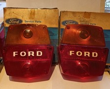 Ford Transit Mk1 Mk2 A-series D-series Rear Lamp Lens X 2 Nos Orig Fomoco Boxed