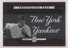 2005 Playoff Prestige Prestigious Pros Red 665/700 Hideki Matsui #PP-55 sh7