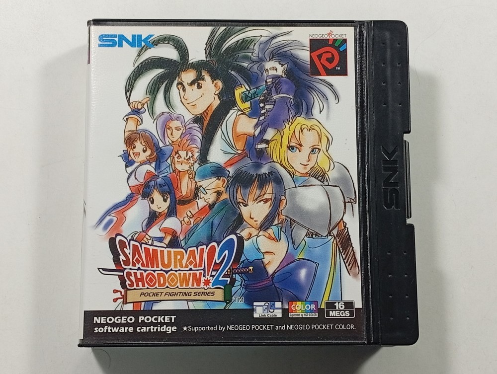 SAMURAI SHODOWN 2 NEO-GEO POCKET COLOR (NGPC) EURO (COMPLETE - GOOD CONDITION)