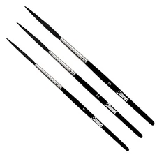 Scroll Pinstriping Brush,3 PCS High Performance Script Pinstripe Brushes,Made...