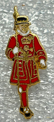 BEEFEATER LONDON SOUVENIR ANSTECKNADEL ABZEICHEN