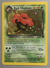 Pokemon TCG Dark Vileplume 13/82 Team Rocket Holo 2000