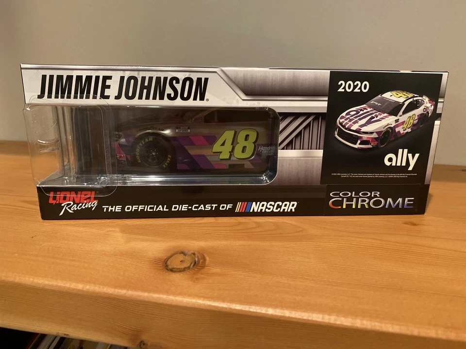 Jimmie Johnson Ally 彩色镀铬 1/24 Xrare 低 Din #3 — 第 2/4 张图片