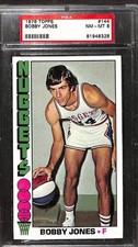 1976 TOPPS #144 Bobby Jones PSA 8 NM-MT 81948328 