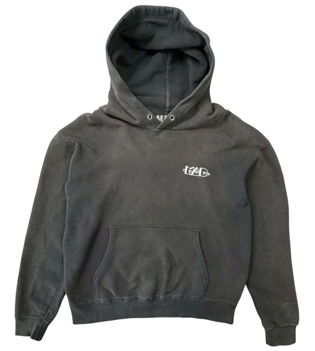 UNDERCOVER MAD Pullover Sweatshirt Hoodie, Black, Size L View 2