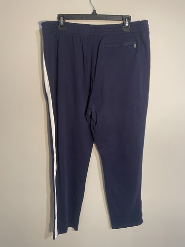 Polo Ralph Lauren 2 Pc Mens Track Suit Navy - Full Zip L - Joggers XL Big Pony - Picture 13 of 21