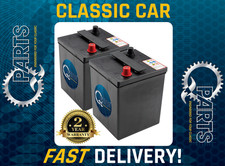 Classic 6v 6 Volt Heavy Duty Battery x2 Jaguar XK120 XK140 XK150 421 80Ah 600CCA