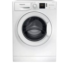 HOTPOINT Anti-Stain NSWR 846 WK UK 8 kg Washing Machine - White - REFURB-B