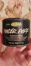 Lush Cosmetics 2007 RARE POWDER PUFF Deodorant Powder VINTAGE OOP 1.7 oz Sealed