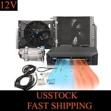 Universal 12v Under Dash Ac Kit 12000btu Heat Cool For Classic Car Truck Bus Universal 12v Under Dash Ac Kit 12000btu Heat Cool For Classic Car Truck Bus