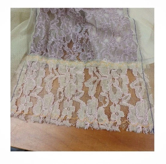 Maxi Falda Free People Mujeres Fantasía Patchwork Encaje Talla 4 Boho Mezcla de Nylon Foto 3 de 4