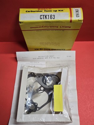 Bosch 15570 CTK163 Carb TuneUp Kit Solex Carburetor 36, 38, 40 PDSI, PDSIT BMW