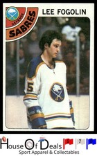 1978-79 Topps #27 Lee Fogolin Buffalo Sabres NHL Hockey Card