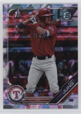 2019 Bowman Chrome Draft Sapphire Edition Josh Jung #BDC-7 3t8