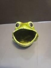 Vintage Frog Scrubby Holder Retro 70s Green &...