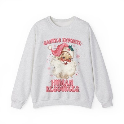 Human Resources HR Sweatshirt Christmas Graduation Gifts Crewneck Xmas Shirt