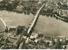 Tchéquie - Praha - Pragues - Karluv most - Charles Bridge - Pont Charles - Aeria