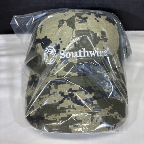 Southwire Wounded Warrior Project Camo Mesh Baseball Cap Strapback Hat Outdoor