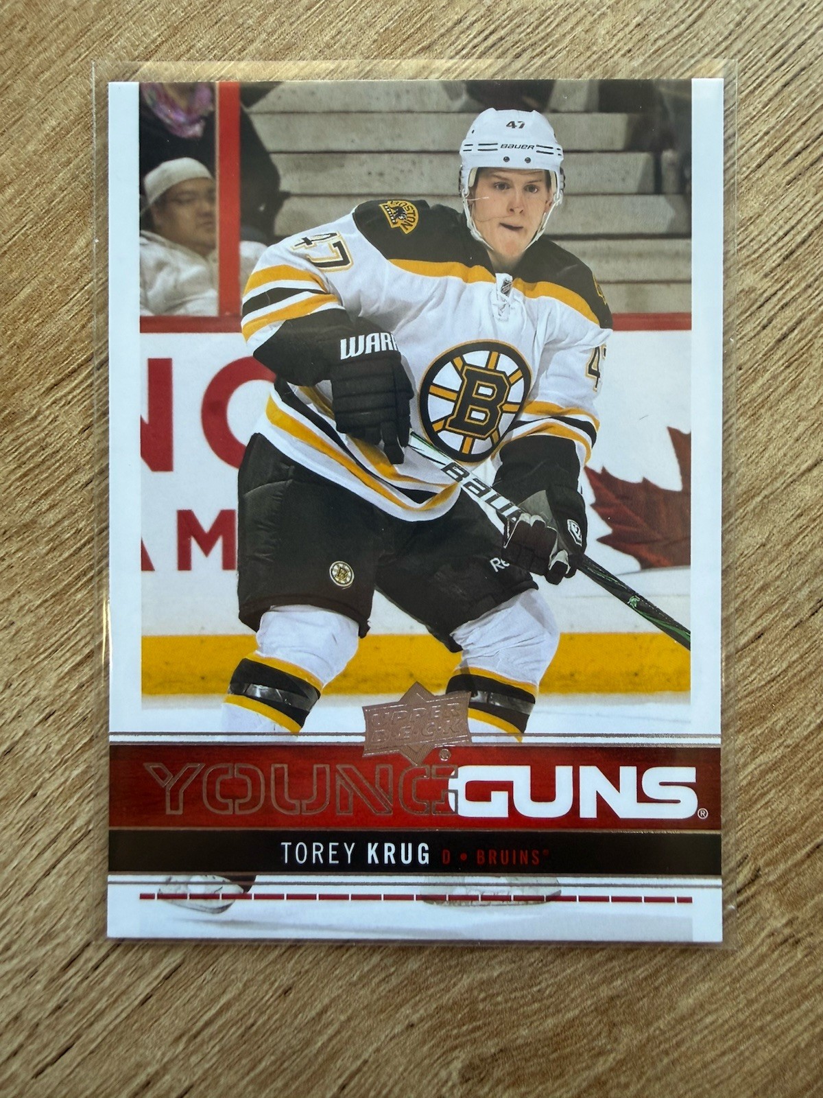 2012-13 Upper Deck #205 Torey Krug YG RC Young Guns Rookie Boston Bruins