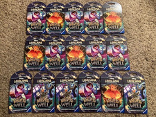 16 DISNEY LORCANA WHISPERS IN THE WELL FACTORY SEALED SLEEVED BOOSTER PACK LOT