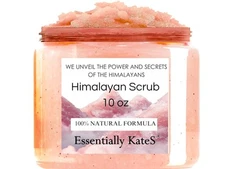 Himalayan Salt Scrub 10 oz - UNCOVER ULTIMATE SKIN 10 Ounce (Pack of 1) 
