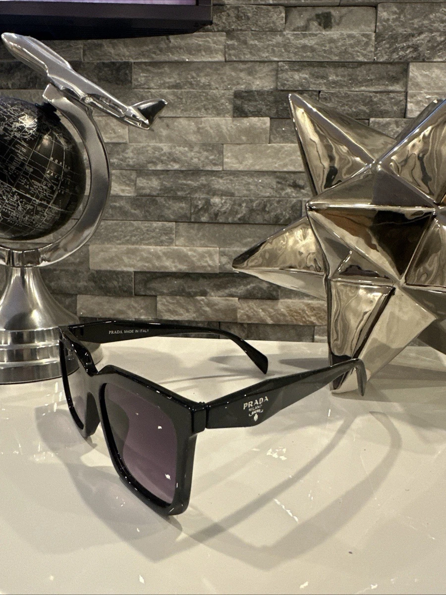 Prada Purple Square Gradient Lens Sunglasses Prada Purple Faded Lens Sunglasses 2000 main image 4