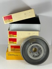 Lot of 5 Kodak Carousel Transvue Ektagraphic 80 Slide Trays w/Original Boxes 1/2