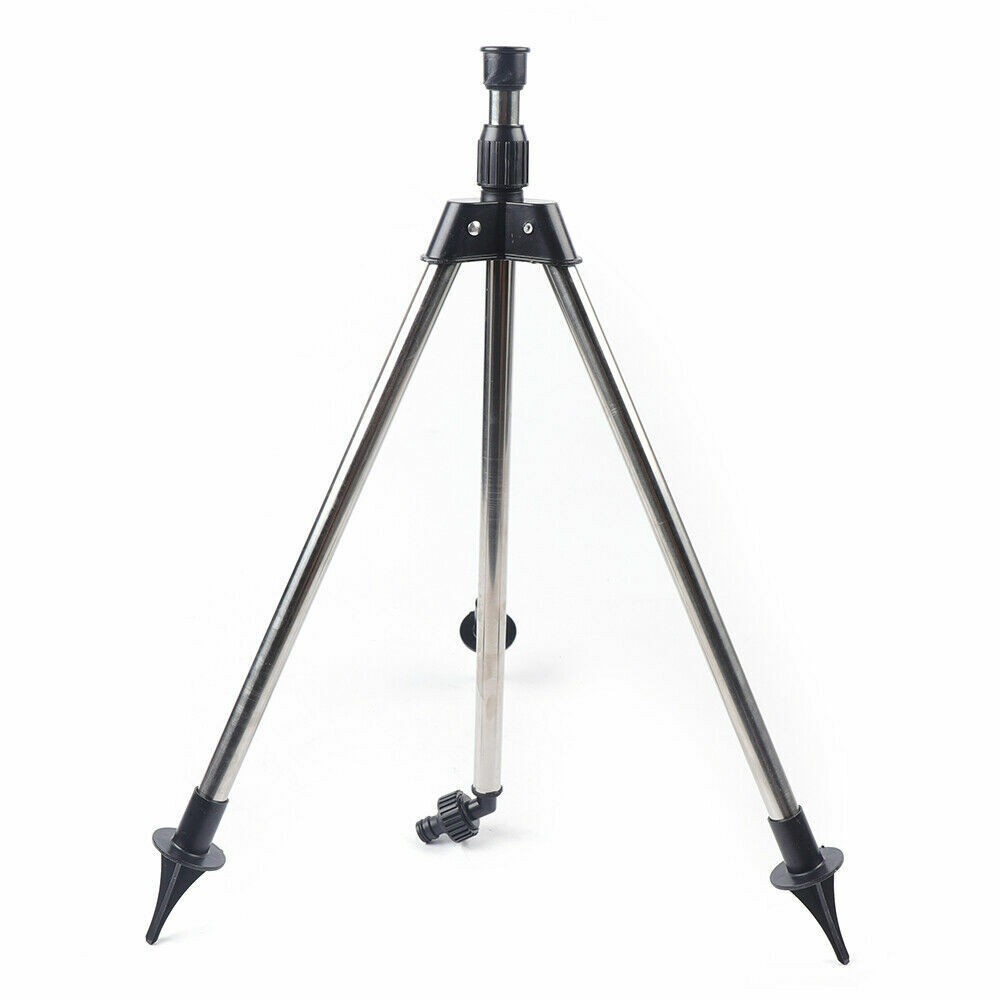 Impact Sprinkler Tripod Base Large Area Water Sprinkler for Lawn Yard Garden US