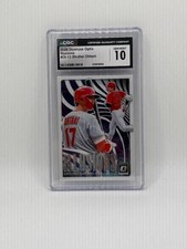 2020 Donruss Optic Illusions Shohei Ohtani #OI-13 Graded 10 Gem Mint