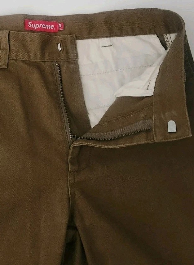 Supreme work pant size 30 trousers pants W30 L30 size S small thumbnail 5