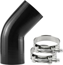 4-ply Elbow Coupler Silicone Hose 4 Inch102mm With T-bolt Id4 45 Degree
