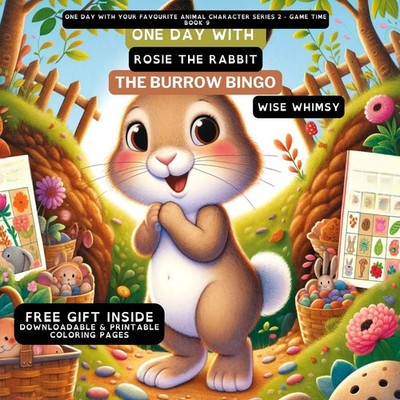 One Day With Rosie the Rabbit The Burrow Bingo Wise Whimsy Taschenbuch Englisch