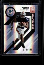2005 Donruss Elite #179 Ronnie Brown #/499