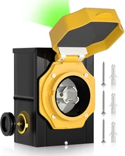 30 Amp Generator Inlet Box, Pre-Drilling NEMA L14-30P Power Inlet Box for 125/25