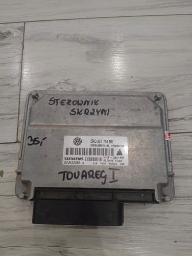 GETRIEBESTEUERGERÄT 927755BE 5WK22063 VW TOUAREG I