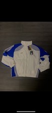 Corteiz x Italy Shell Jacket White / Blue (Size M)