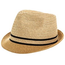 Oversize XL XXL Mens Summer Straw Fedoras Sun Hats XX-Large 92569e beige