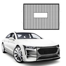 Car Grille Protection Net, 39.4" 31.5" High-Density Front Grill Opening: Black