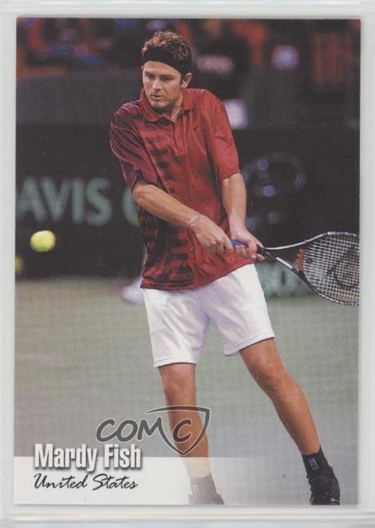 2003 NetPro Mardy Fish (Missing NetPro Logo on Front) #37 Rookie RC 0h1