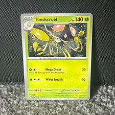 Toedscruel 18/142 Uncommon Stellar Crown Pokemon Near Mint