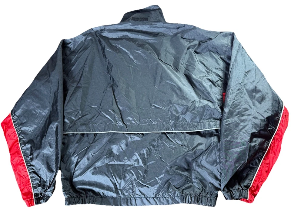 VTG Asics Windbreaker 80s 90s Jacket Mens M Colorblock Nylon GS-19 Taiwan RARE - Image 3 of 4