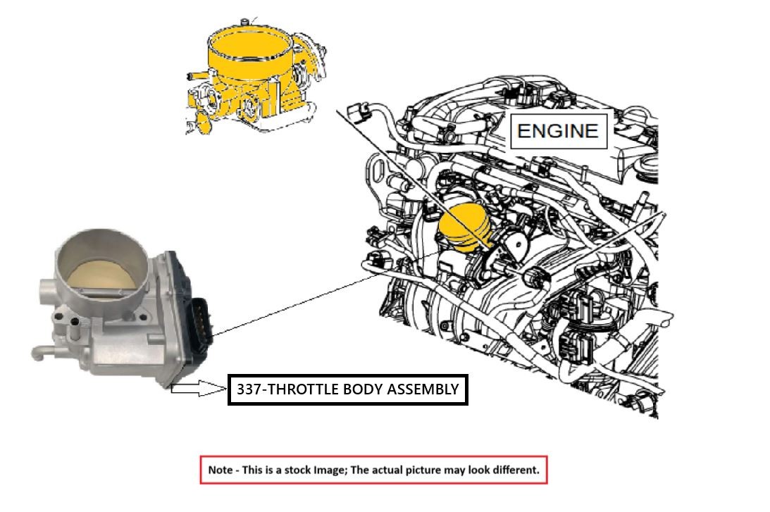 THROTTLE BODY OEM 2016 MASERATI GHIBLI 1YR WRNTY