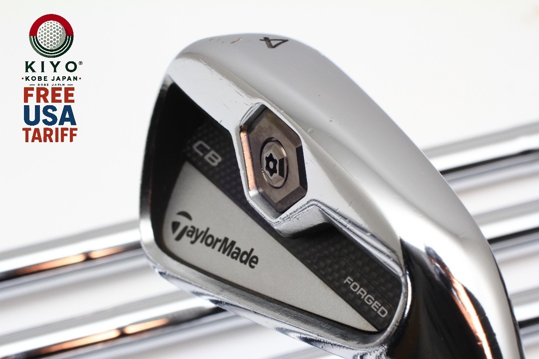 7Pcs Taylormade Tour Preferred CB Irons 4-5-6-7-8-9-PW Stiff Flex