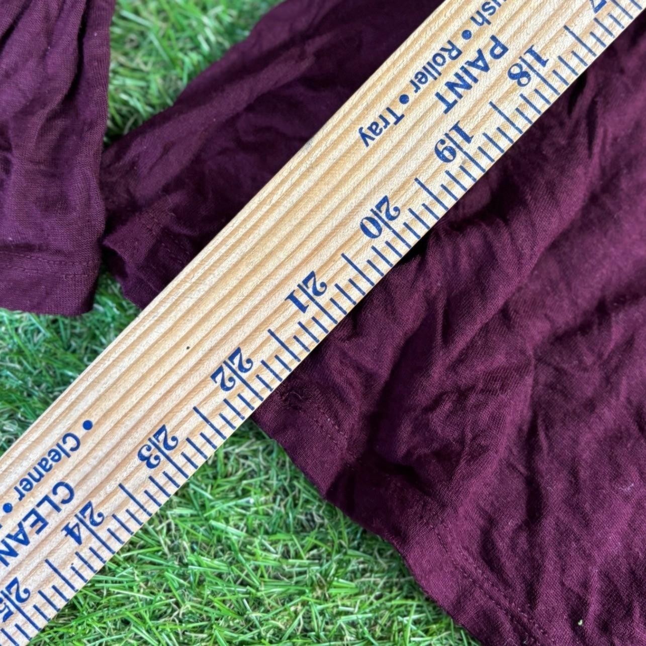 Active Basic Long Sleeve Top Burgundy Fitted Tuni… - image 7