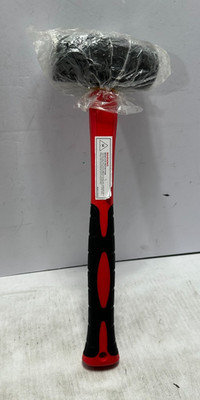 Bob's Dead Blow Hammer/Non-marring Mallet 2 lb Shock Absorbing - Red and Black