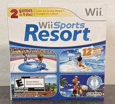 Nintendo Wii Sports and Wii Sports Resort 2 in 1 Combo Disc No Manual Good Shape