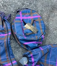 NWT Pessoa Bag Helmet Bag Navy/magenta