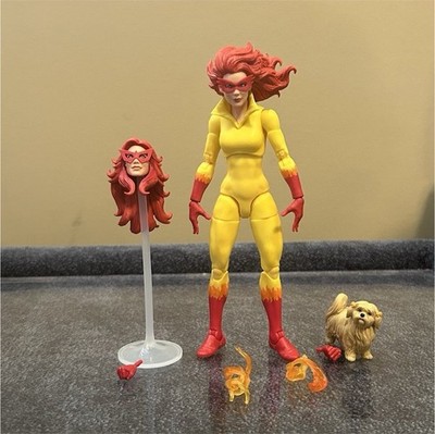 Marvel Legends Firestar from Amazing Spider Man 3 pack loose & complete.